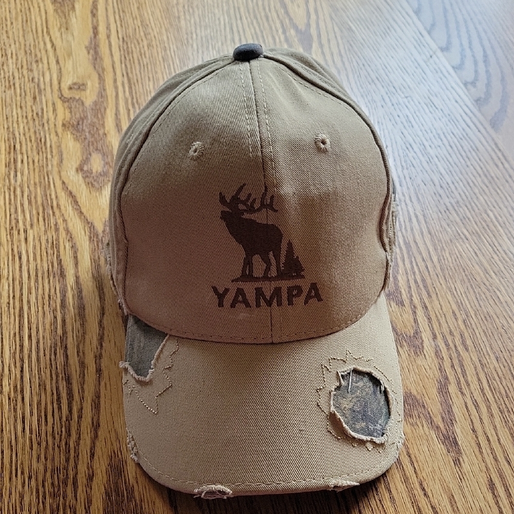 Yampa Distressed Tan Cap